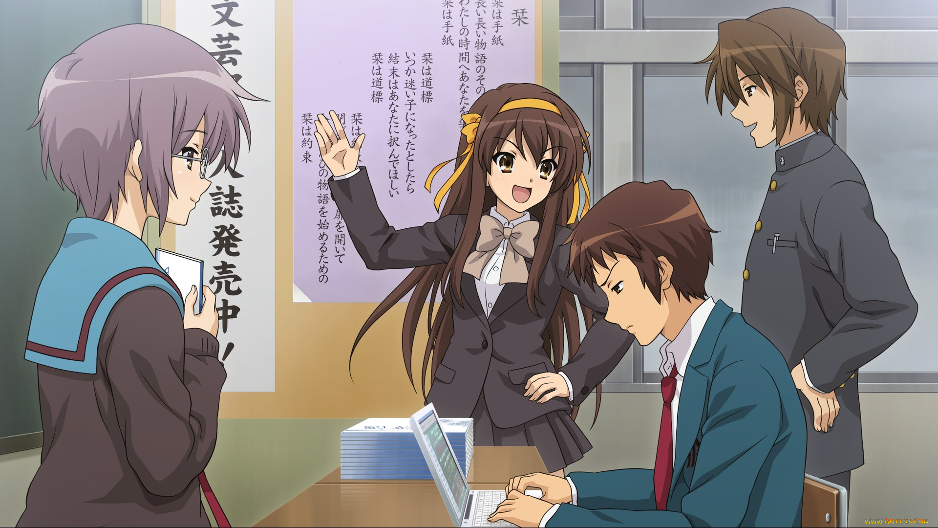 , the melancholy of haruhi suzumiya, , , 